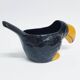 Cache-pot en céramique toucan vintage