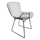 Harry Bertoia Chair 420 "wire" Knoll International in black