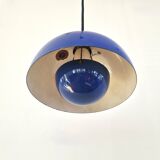Blue Flowerpot pendant lamp by Verner Panton for Louis Poulsen, Denmark 60s