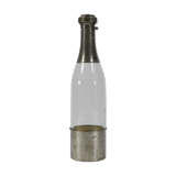 Bottle in glass and metal