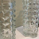 Pair of 70's vintage modernist vases