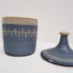 Large ceramic pot signed LB for Bernard LECUYER