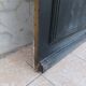 Antique solid wood glass door