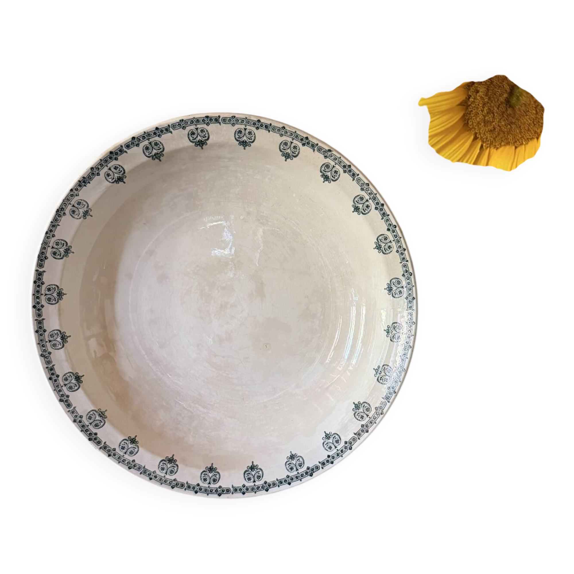 Plat Saint Amand en terre de fer