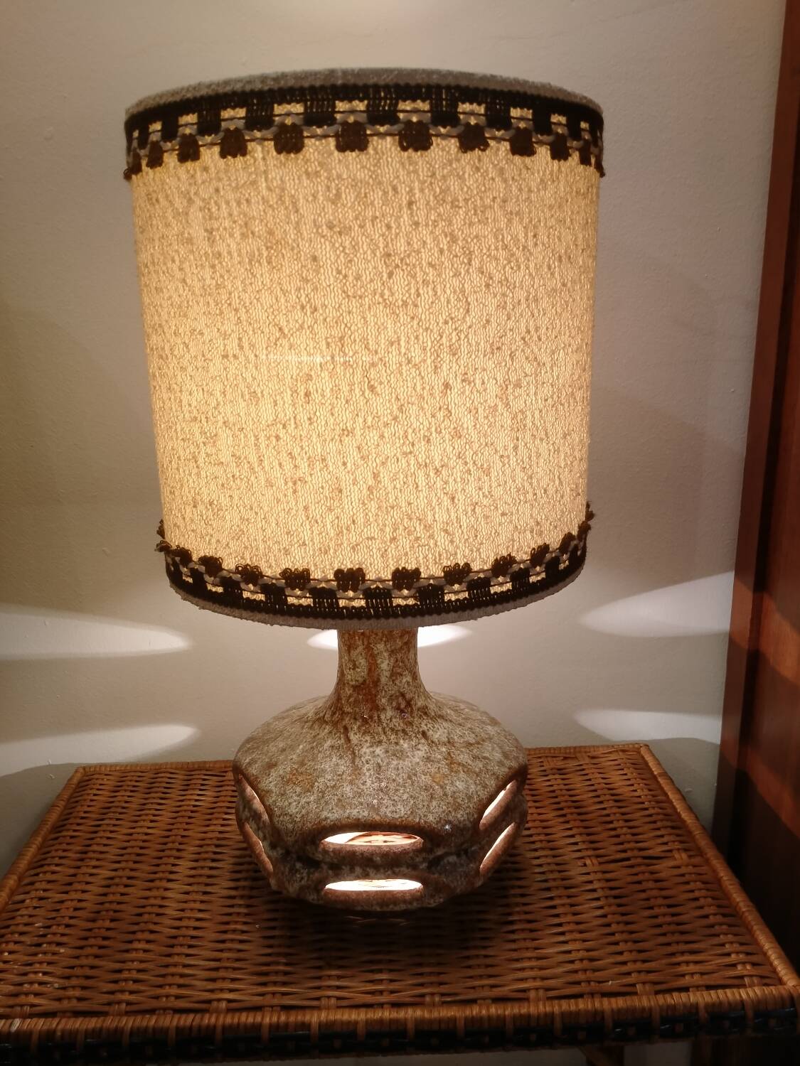 Ceramic lamp Germany 1960