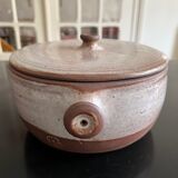 Ceramic covered pot pierlot ratilly workshop