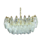 Stunning 1960 Italian murano glass chandelier