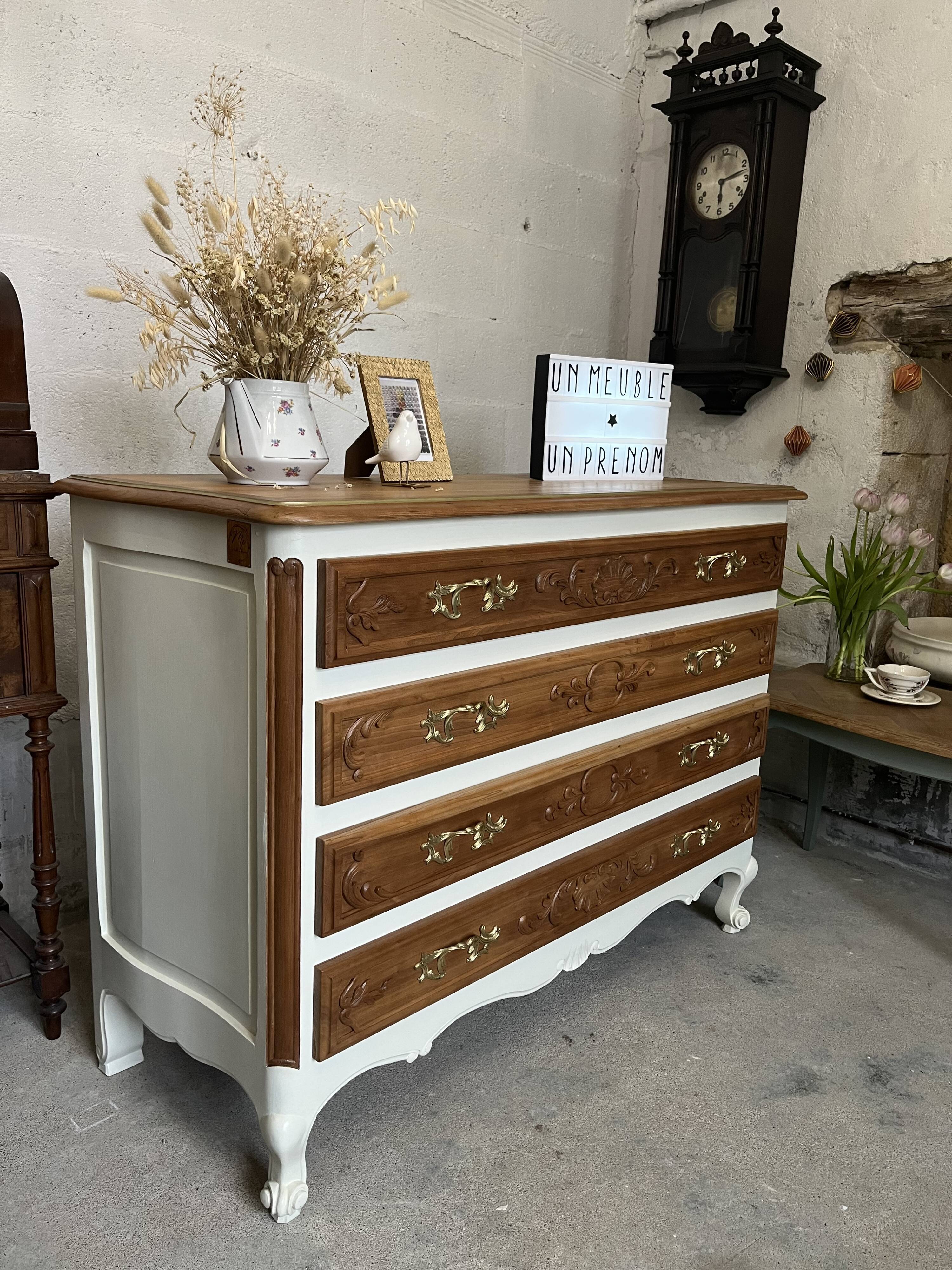 Louis XV style chest of drawers