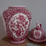 Covered vase Royal Sphinx Maastricht Petrus Regout & Co