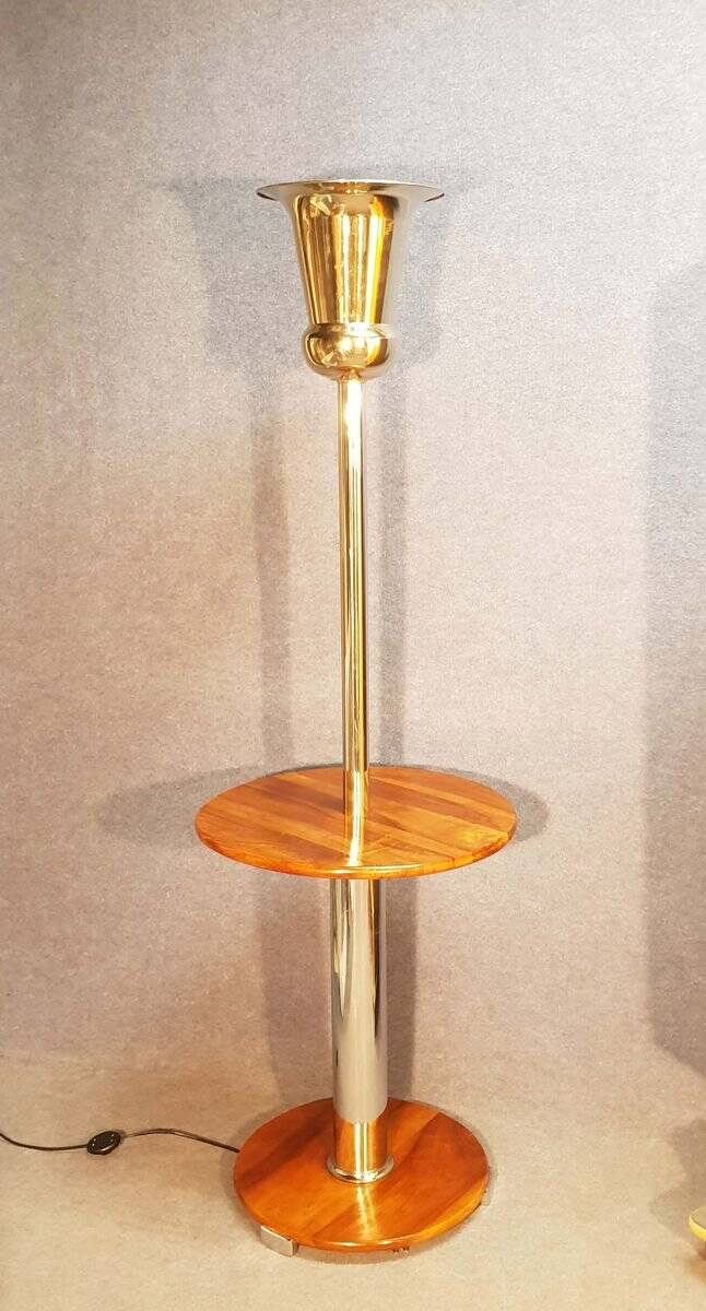 Lampadaire guéridon Art Deco, 1930s