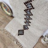Handcrafted Moroccan Berber Rug 136 X 82CM