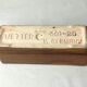 Cache-pot rectangulaire vintage W Germany