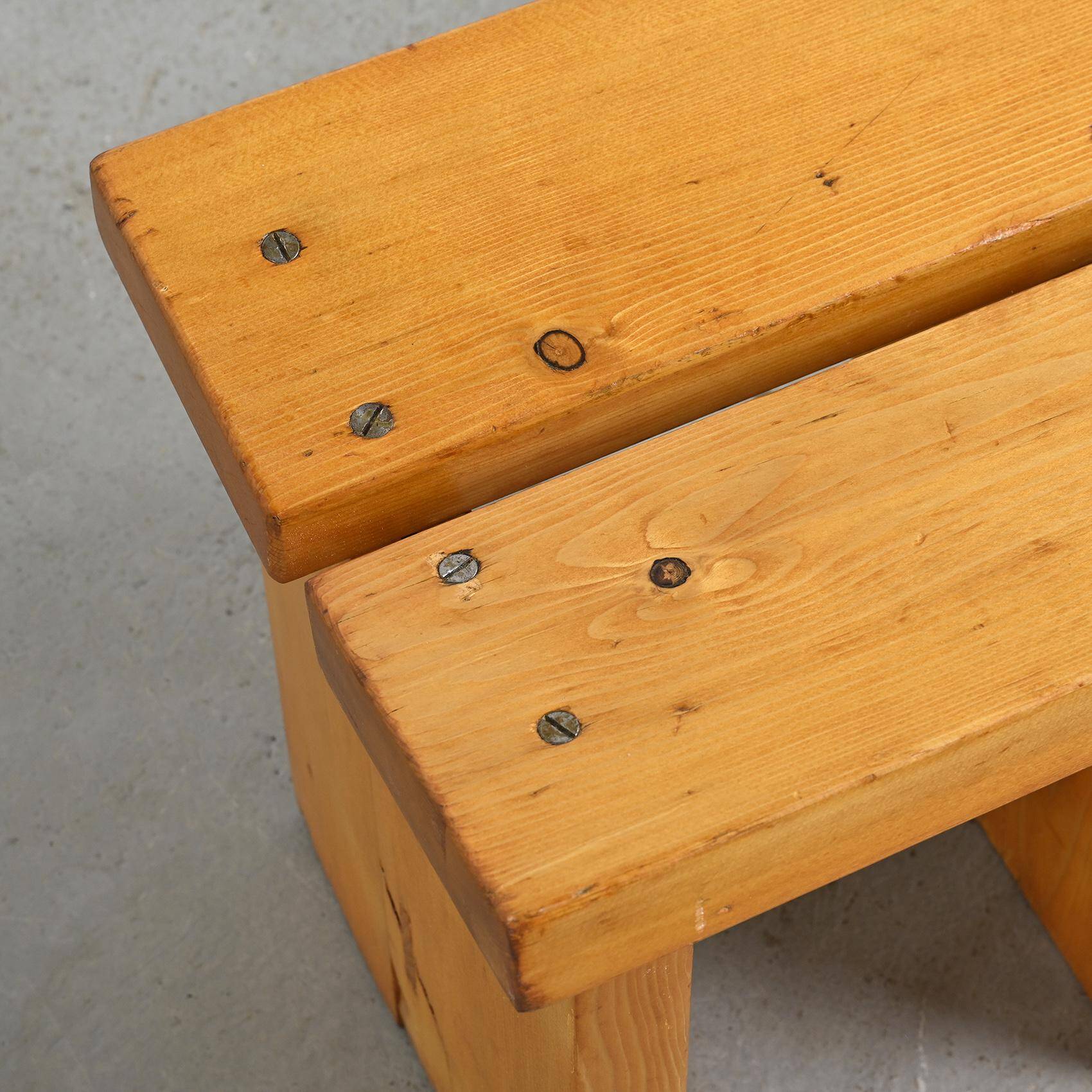 Stool by René Martin, La Plagne circa 1960