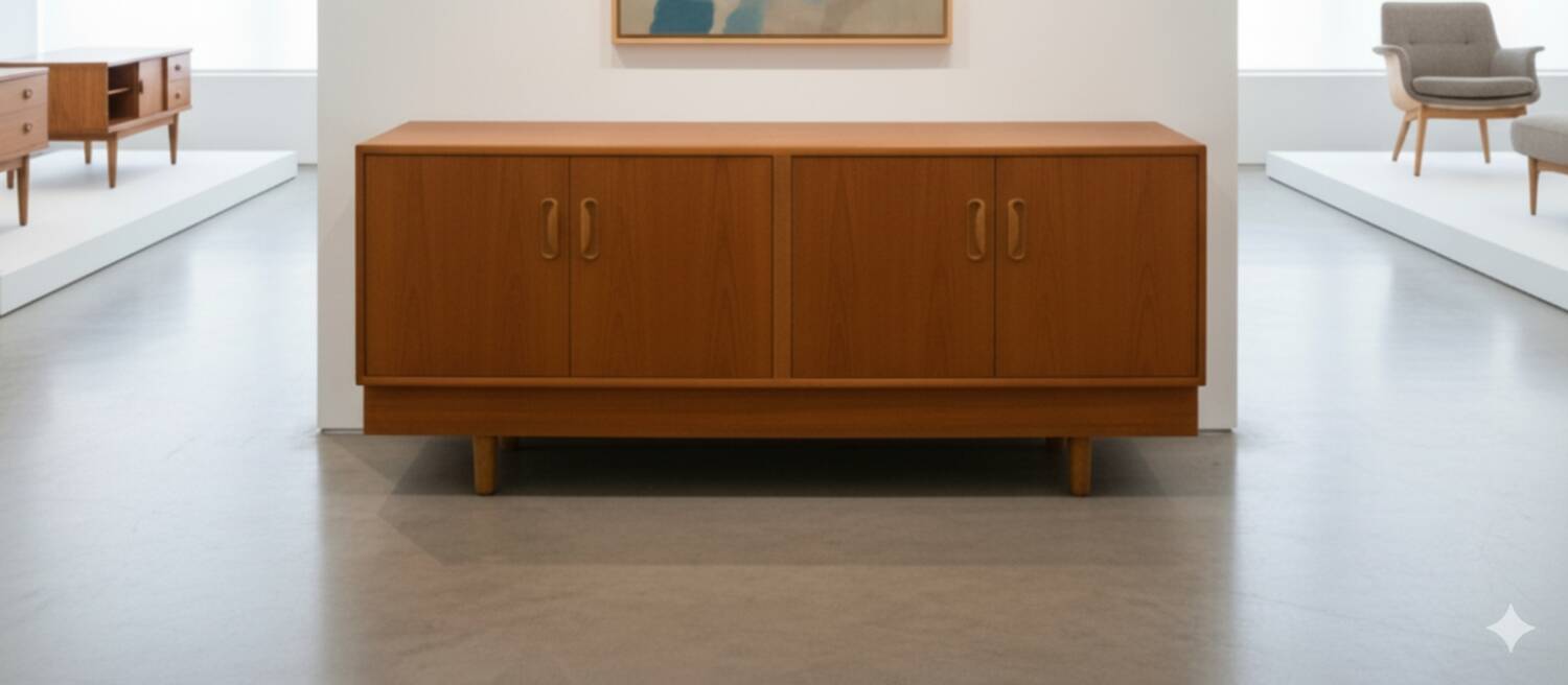 Vintage G-Plan Sideboard/Buffet, Teak, Scandinavian Style (Mid-Century)