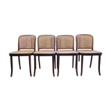 Set of 4 chairs Thonet model Prague 811
