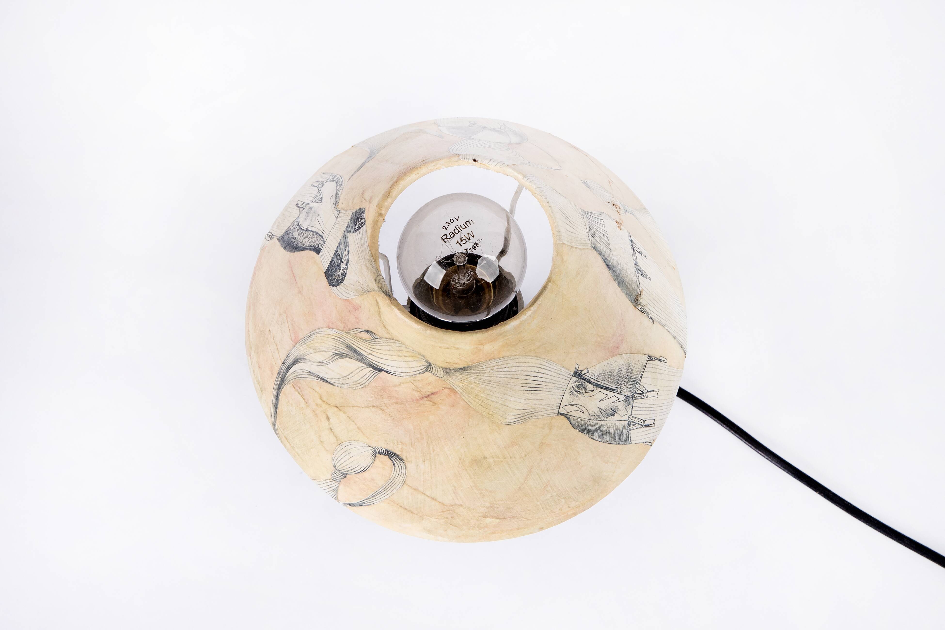 Paire de lampes de chevet vintage