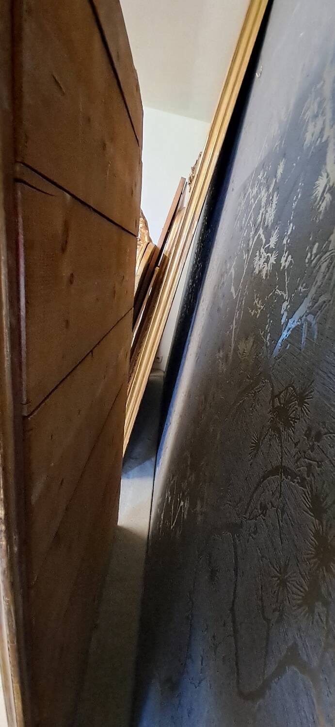 19th century mirror 175 x 92