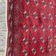 Nice big vintage carpet Bokhara handmade 200x282 cm