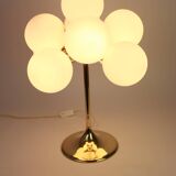 Atomic brass table lamp, Switzerland, 1960s