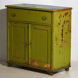 Ancienne commode verte (c.1920) #5