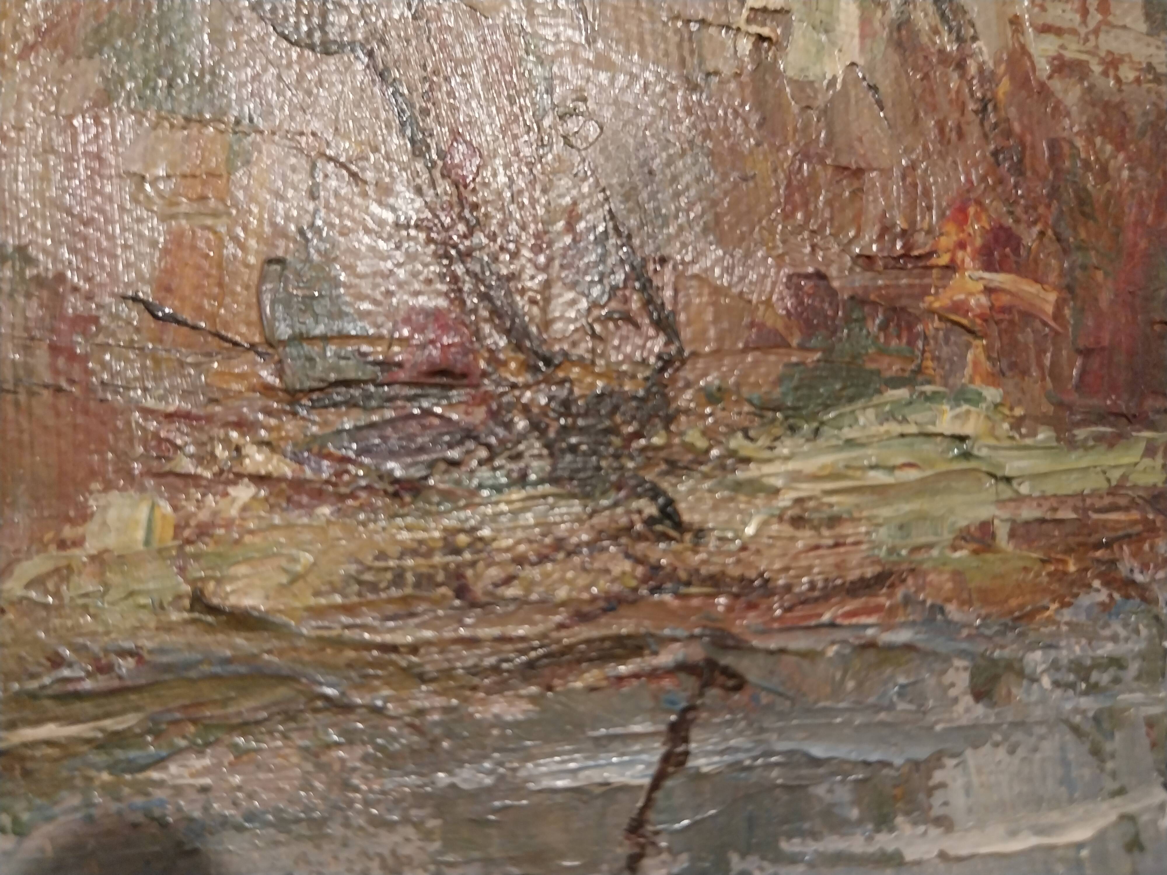 Oil on canvas signed Etienne Bellan (1922-2000)