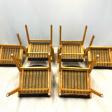 Set of six chairs