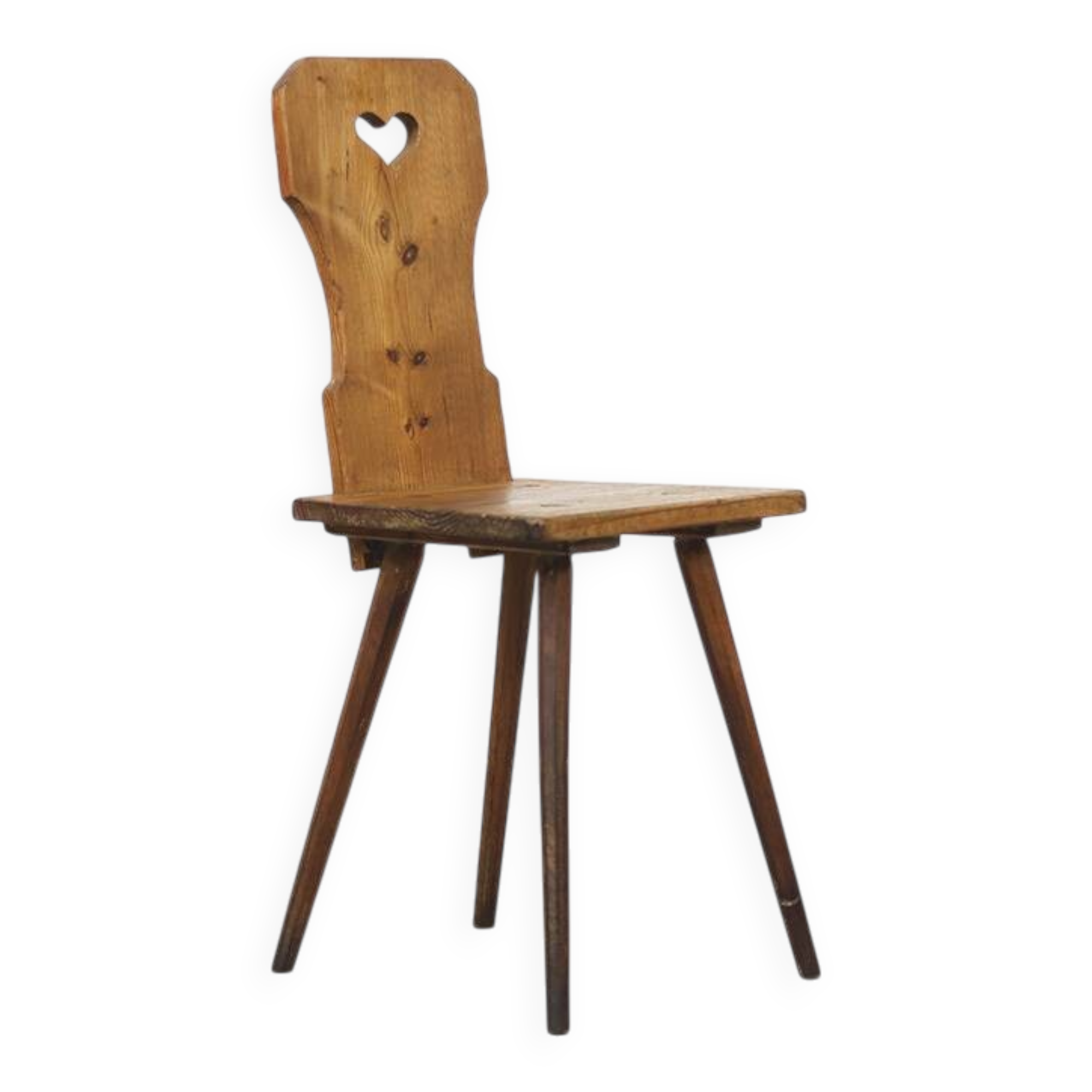 19th century antique Primitive mountain chair