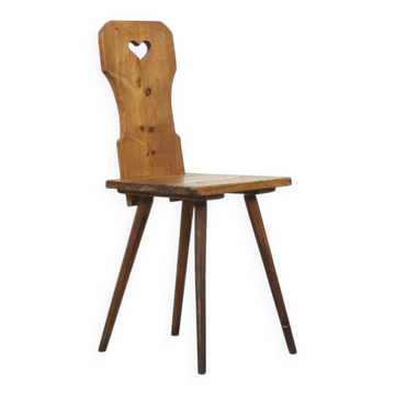 19th century antique Primitive mountain chair