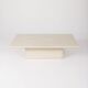 Table basse en travertin, 1970s