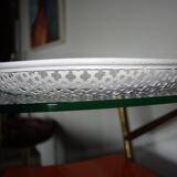 Vintage perforated metal tray by mathieu mategot for artimeta 1960