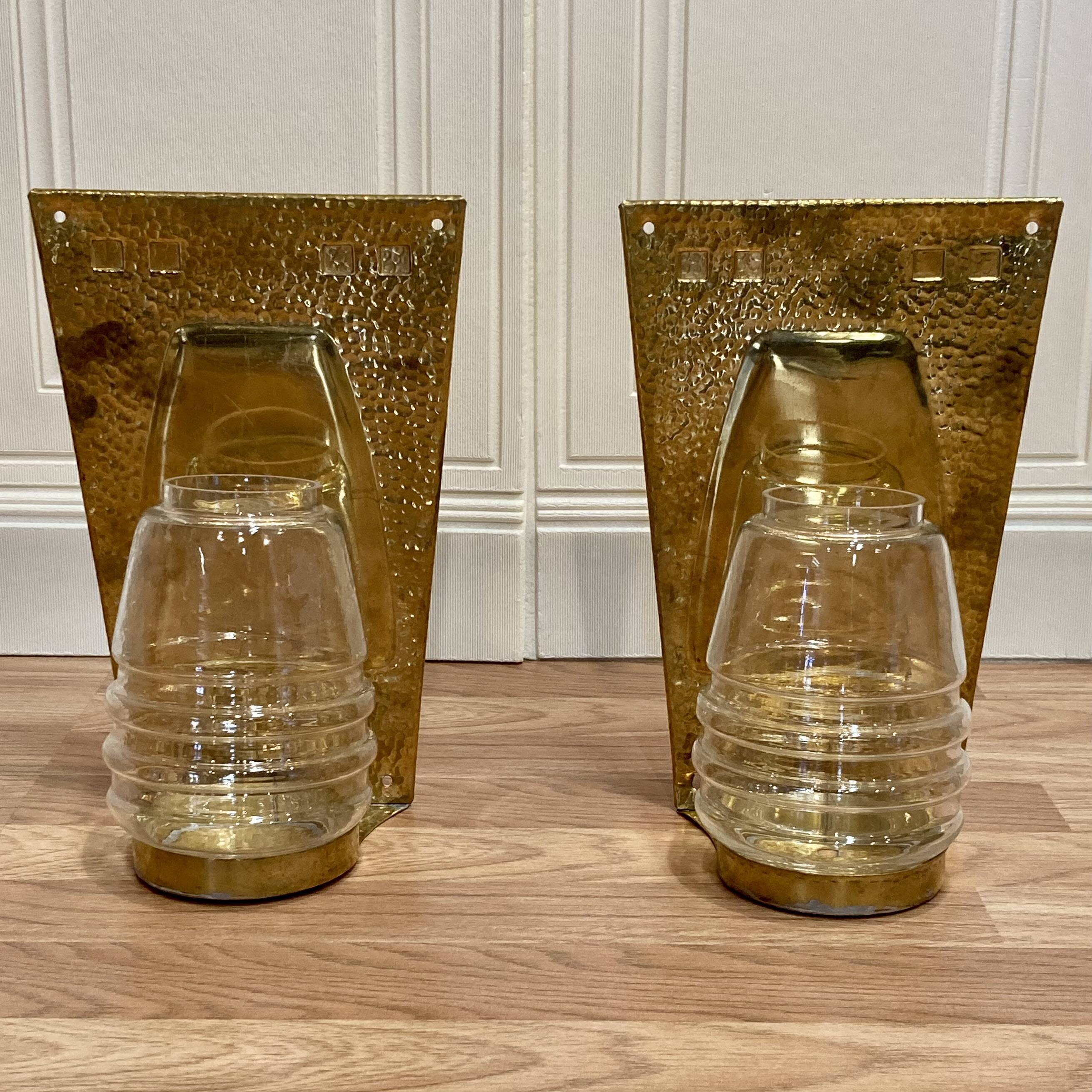 Pair of scandinavian design candle holders 1960.