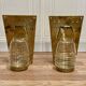 Pair of scandinavian design candle holders 1960.