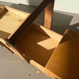 Wooden sewing box - worker