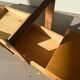 Wooden sewing box - worker