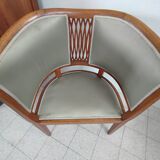 Upholstered armchair