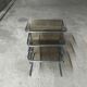 3 vintage nesting tables 70'S