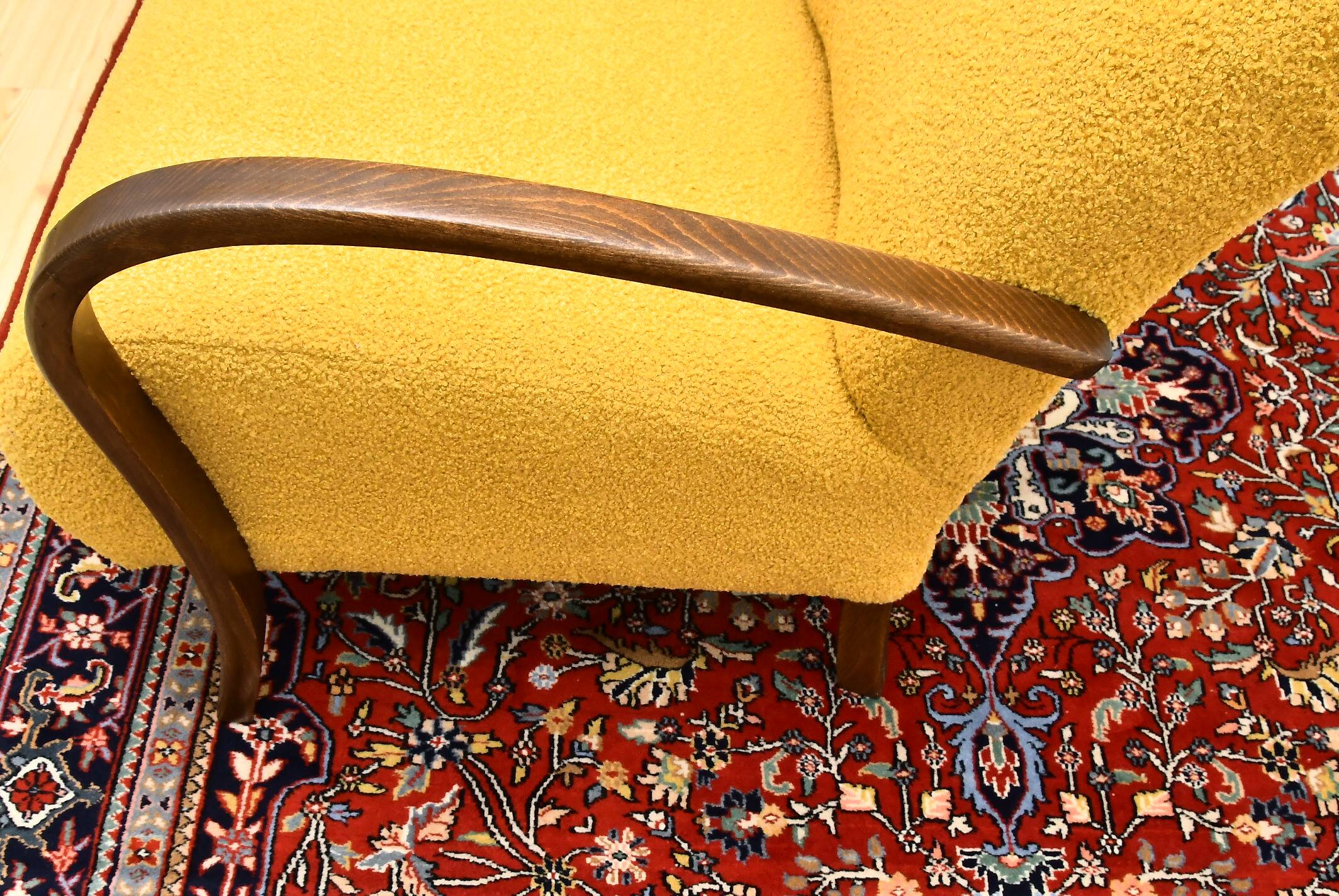 Art Deco armchairs in the style of Halabal, 1930s