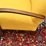 Art deco Armchairs in the style of Halabal, 1930s.