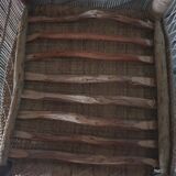 Wicker armchair
