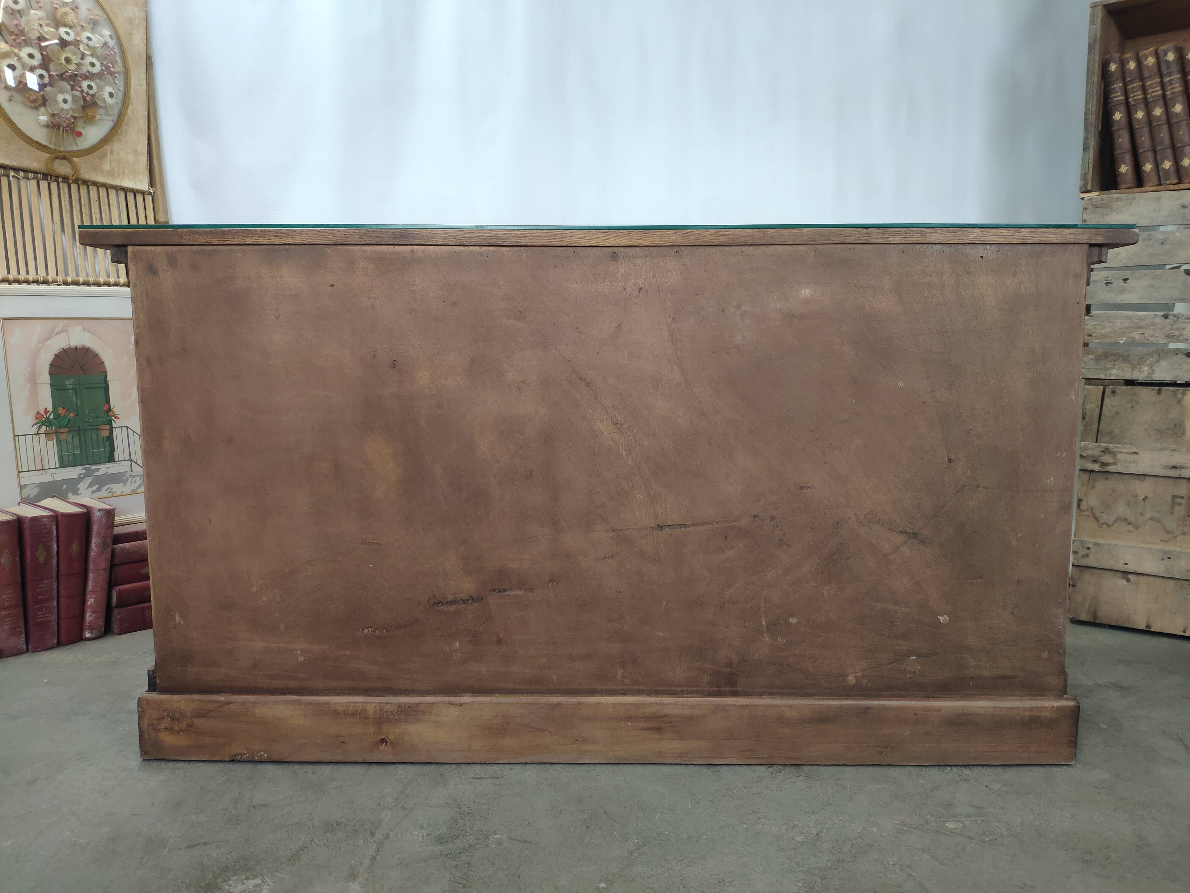 Bureau administration 9 tiroirs vintage