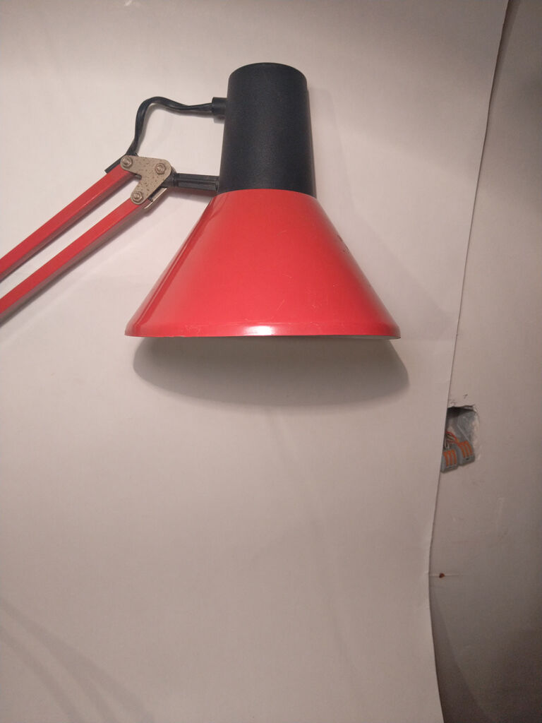 Red architects lamp