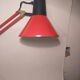 Lampe d’architecte rouge