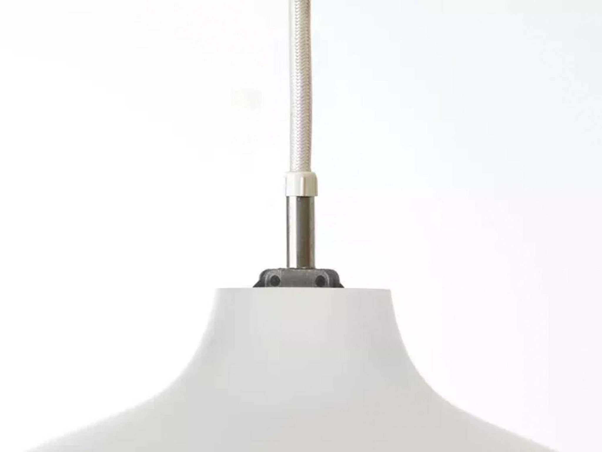 Danish suspension in opal model Wohlert Ø 30 cm. Vintage