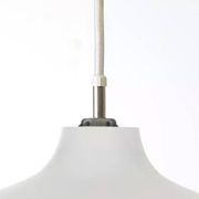 Danish suspension in opal model Wohlert Ø 30 cm. Vintage