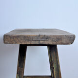 Industrial wooden worktable, 1950's