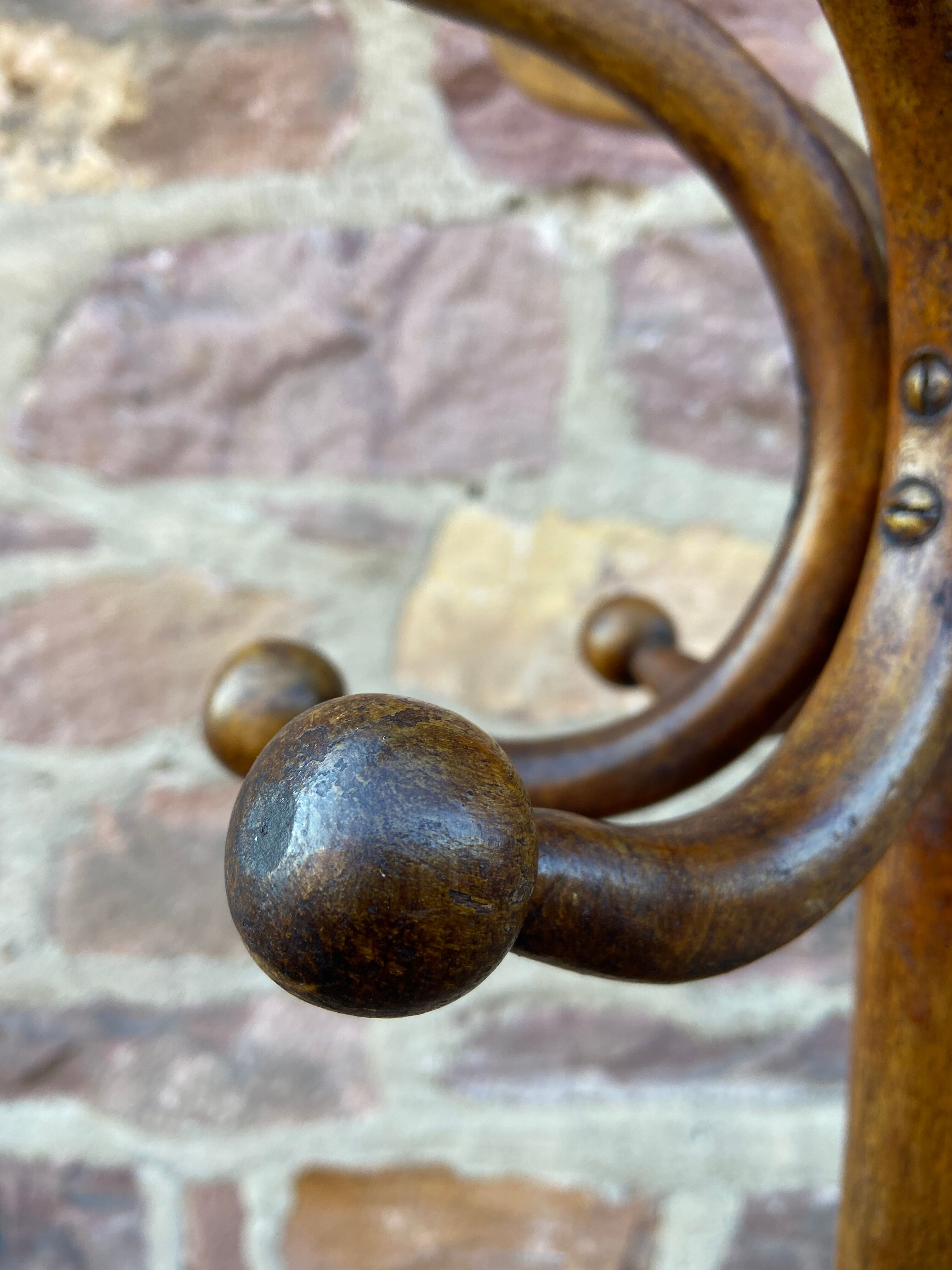 Bentwood coat rack