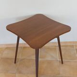 Beech side table by Česky Nabytek, Czech 1960s