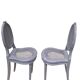 Paire de chaise cannees