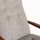 Scandinavian teak reading armchair, 1960s