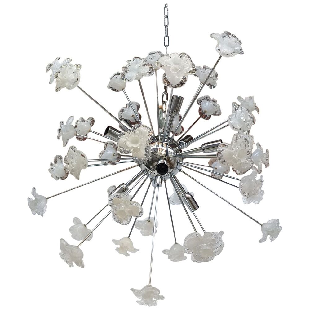Murano glass chandelier
